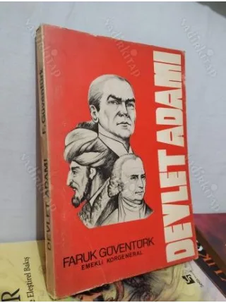 Devlet Adamı (Emekli Korgeneral Faruk Güventürk) (İmzalı ve Prof Hayri Sağlam ithaflı)