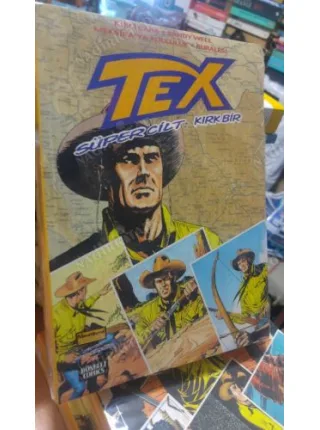Tex (Teks) Maceraperest Çizgiler Süper Cilt 41 Kirli Para*Sandy Well*Meksika