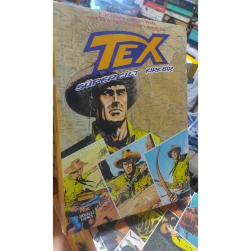 Tex (Teks) Maceraperest Çizgiler Süper Cilt 41 Kirli Para*Sandy Well*Meksika