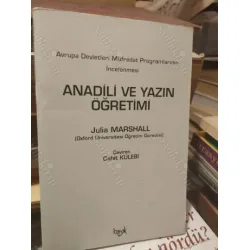 Anadili ve Yazın Öğretimi (Avrupa Devletleri Müfredat Programlarının İncelenmesi) Çev : Cahit Külebi Anadili ve Yazın Öğretimi (Avrupa Devletleri Müfredat Programlarının İncelenmesi) Çev : Cahit Külebi