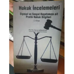 Hukuk İncelemeleri - Siyasal ve Sosyal Hayatımıza Ait Pratik Hukuk Bilgileri 2. Kitap *İmzalı ve Prof Dr. süleyman Özdemir Hukuk İncelemeleri - Siyasal ve Sosyal Hayatımıza Ait Pratik Hukuk Bilgileri 2. Kitap *İmzalı ve Prof Dr. süleyman Özdemir