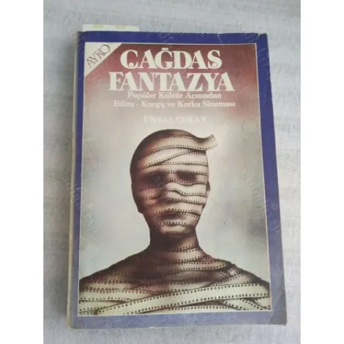 Çağdaş Fantazya - Popüler Kültür Açısından Bilim - Kurgu ve Korku Sineması *İlk Baskı *Akşit Göktürk hocaya imzalı *