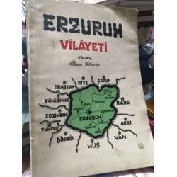 Erzurum Vilayeti *1957 de Vali Nurettin Aynuksaya İmzalı ve ithaflı Erzurum Vilayeti *1957 de Vali Nurettin Aynuksaya İmzalı ve ithaflı