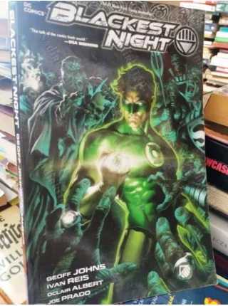 DC Comics * Blackest Night Green Lantern * Çizerinden IVAN REIS ithaflı ve imzalı * signed for EGE 2013 Türkiye imza gününden