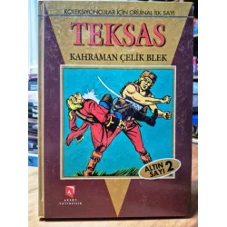 Teksas * Altın Sayı Cilt 2 * Kahraman Çelik Blek * Çizgi Romancular için orjinal ilk sayı (Ciltli) Teksas * Altın Sayı Cilt 2 * Kahraman Çelik Blek * Çizgi Romancular için orjinal ilk sayı (Ciltli)