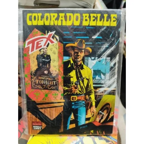 Tex (Teks) Maceraperest Çizgiler Sayı 138 * Colorado Belle (204 lük seri) (Shrinkli)