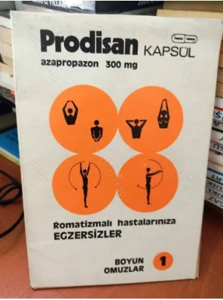 Prodisan Kapsül Azapropazon 300 MG - Romatizmalı Hastalarınıza Egzersizler - Boyun Omuzlar 1