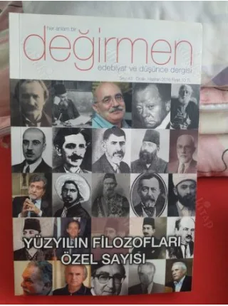 Değirmen Edebiyat ve Düşünce Dergisi Sayı 43 Ocak - Haziran 2016 Yüzyılın Filozofları Özel Sayısı