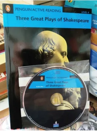 Three Great Plays of Shakespeare * 2 CD *Romeo and Juliet - Macbeth - King Lear