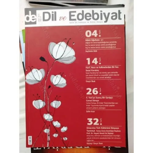 DİL ve EDEBİYAT Sayı 51 /Mart 2013 * Sezai Karakoç-Cemal Süreya-Hayati Develi-Hafız Osman-Ali Özek-Tarık Buğra-