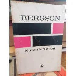 Bergson *İlk Baskı * Forma sayfaları açılmamış Bergson *İlk Baskı * Forma sayfaları açılmamış