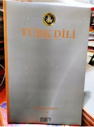 Türk Dili Sayı 719 Kasım 2011*Yunus Emre ve Türkçe,Tut-i Mu