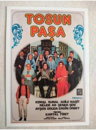 Kartpostal / Tosun Paşa Afiş Renkli