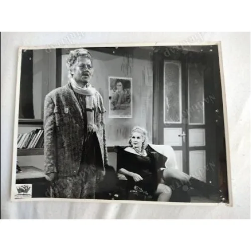 Buzlar Çözülmeden 1965 - Suzan Avcı / Nuri Altıok * Siyah Beyaz /Set Fotosu