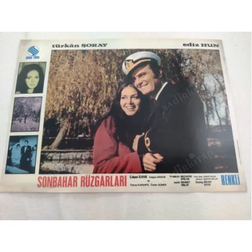 Lobi Renkli Büyük Boy / Sonbahar Rüzgarları Ediz hun Türkan Şoray (1969)