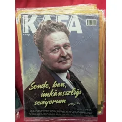 Kafa 81 Kapak Nazım Hikmet, Enis Batur, Sunay Akın, Umay Umay, Kemal Sayar, Pelin Özkan,Cem Davran,Yekta Kopan,Emrah Akbaş,Fazıl Say (Poşetinde Yeni)