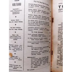 Türk Kültürü 91/1970 23 Nisan ve TRT,Tarih yollarında uzaklaşırken-Tanrıöver,İlk Meclic azası Ferid Tek,Samsuna çıkanlardan Ali Mümtaz Tünay