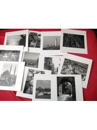 Memories of Istanbul - Anılarda İstanbul 12 PostCards Photo By Bünyad Dinç