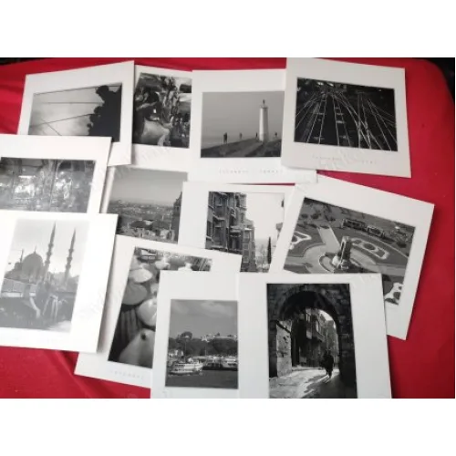 Memories of Istanbul - Anılarda İstanbul 12 PostCards Photo By Bünyad Dinç