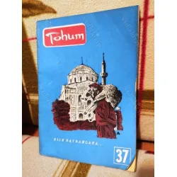 Tohum 37/1969 Kurban bayramı,Ahmet Kabaklı-Kızıl Bayrak,Gerede İmam-hatip okulu,Sabahattin Zaim-İthal Kontenjalarının tevzii,