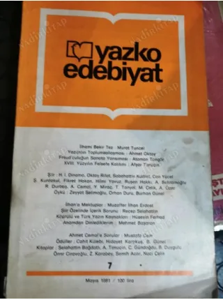 Yazko Edebiyat 7 1981Ataman Tangör/Freud