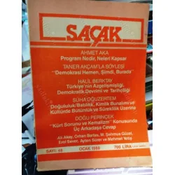 Saçak 48/1988 Doğu Perincek/Kürt Sorunu ve Kemalizm, Halil Berktay/Türkiye Saçak 48/1988 Doğu Perincek/Kürt Sorunu ve Kemalizm, Halil Berktay/Türkiye