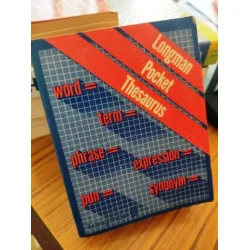 Longman Pocket Thesaurus (Word,Term,Phrase,Expression,Pun,Synonym)