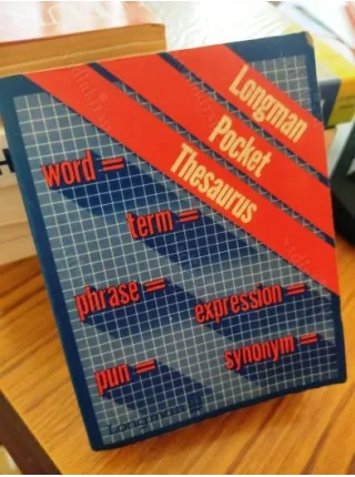 Longman Pocket Thesaurus (Word,Term,Phrase,Expression,Pun,Synonym)