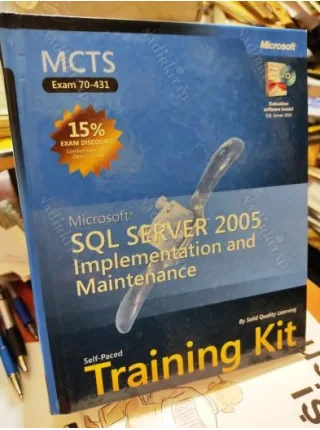 MCTS Self-Paced Training Kit (Exam 70-431) Microsoft SQL Server 2005 Implementation and Maintenance + CD + SQL 2005 DVD / HardCover