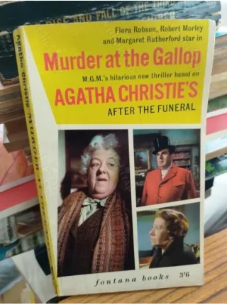 Agatha Christies / Murder at the Gallop /TV-Film Kitapları