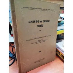 Alman Dil ve Edebiyatı 5/1966 STUDIEN ZUR DEUTSHEN SPRACHE UND LITERATUR Kafka Değişim üzerine deneme//Şara Sayın