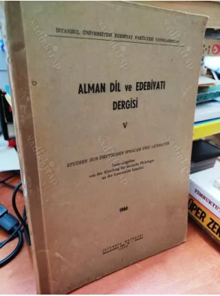 Alman Dil ve Edebiyatı 5/1966 STUDIEN ZUR DEUTSHEN SPRACHE UND LITERATUR Kafka Değişim üzerine deneme//Şara Sayın
