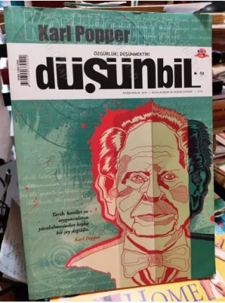 Düşünbil 50/2015 Karl Popper,Yanlışlamacılık,Aklın Arkeolojisi,Hawking Felsefeye Karşı,Bokun Sosyolojisi,Freud ve Popper arasında,