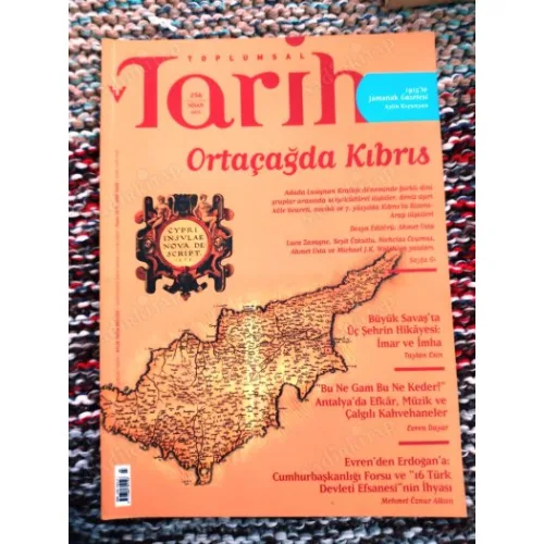 Toplumsal Tarih 256 Ortaçağda Kıbrıs, Aylin Koçunyan Jamanak Gazetesi 1915, Antalya