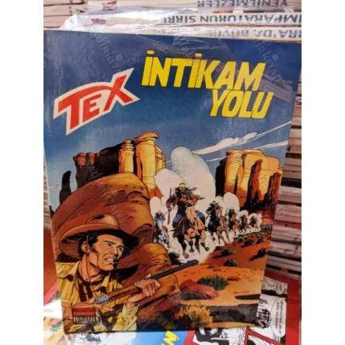Tex (Teks) Sayı 19 İntikam Yolu (Maceraperest Çizgiler 204 lük Seri) Shrink Ambalajında YENİ