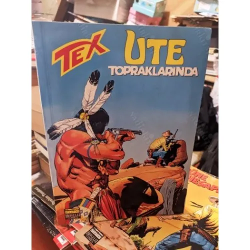 Tex (Teks) Maceraperest Çizgiler Sayı 24 * UTE Topraklarında (204 lük seri) (Shrinkli)