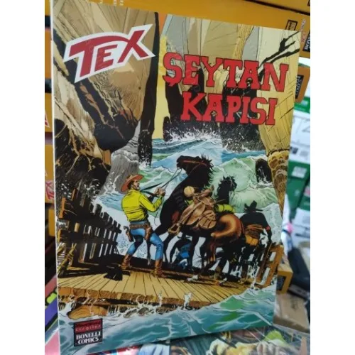 Tex Maceraperest Çizgiler Sayı 140 * Şeytan Kapısı (204 lük seri) (Shrinkli)