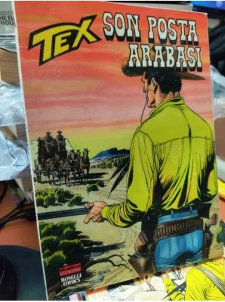 Tex (Teks) Maceraperest Çizgiler Sayı 146 * Son Posta Arabası (204 lük seri) (Shrinkli)