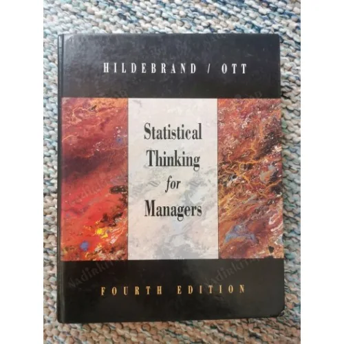 Statistical Thinking for Managers (4. Edition + Disket)