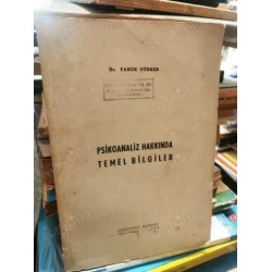 Psikoanaliz Hakkında Temel Bilgiler (Sandoz Kütüphane tasnifli) Psikoanaliz Hakkında Temel Bilgiler (Sandoz Kütüphane tasnifli)
