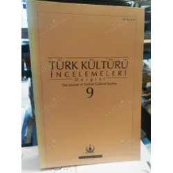 Türk Kültürü İncelemeleri 9/2003 Journal of Turkish Cultural Studies Kırım Hanlığı Kadı Sicilleri,Vapur Kumpanyası ve Amerikan Boykotu,Suriye valiliği
