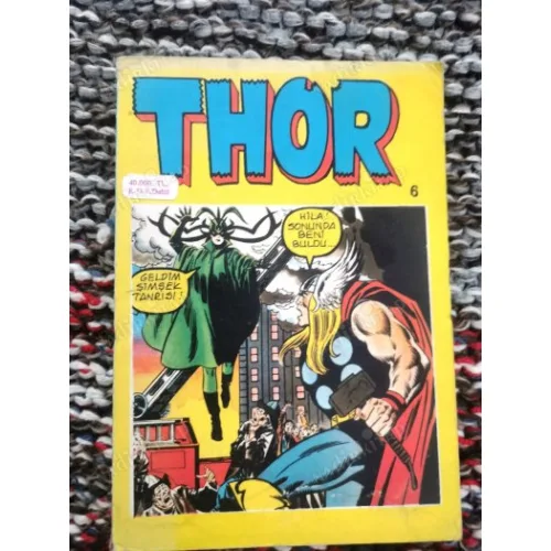 Şimşek THOR Alfa Albüm 6 Bütün Kılıçlar Onlara Karşı,Kıyamet Diyarı,Öfkeli Herkül,
