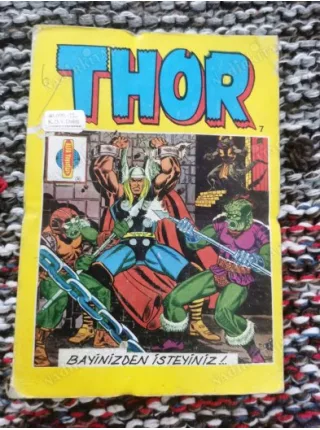 Şimşek THOR Alfa Albüm 7 Cehennem Çukuru,Geçmişten Bir Hayal,Thorun Öyküsü,