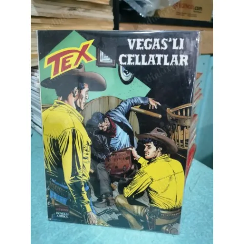 Tex (Teks) Maceraperest Çizgiler Sayı 201 * Vegas