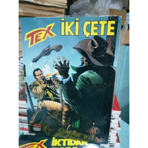Tex (Teks) Maceraperest Çizgiler Sayı 184 * İki Çete (204 lük seri) Shrinkli Yeni