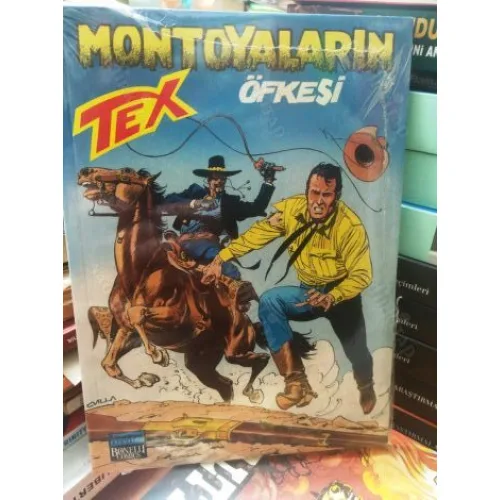 Tex (Teks) Maceraperest Çizgiler Sayı 89 * Montoyaların Öfkesi (204 lük seri) Shrink Ambalajında YENİ