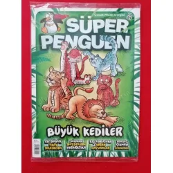 Süper Penguen 85 Çocuk Mizah * Büyük Kediler,Yengeç Çizmeyi Öğreniyoruz,Kış uykusuna yatan Hayvanlar,Antartika,Uzay Teleskobu (Kapalı Poşetinde) Süper Penguen 85 Çocuk Mizah * Büyük Kediler,Yengeç Çizmeyi Öğreniyoruz,Kış uykusuna yatan Hayvanlar,Antartika,Uzay Teleskobu (Kapalı Poşetinde)