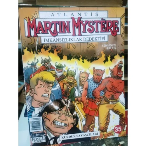 Martin Mystere Atlantis * Sayı 35 * Kurdun Savaşçıları (Lal * Yeni Seri)