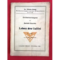 Erlauterungen zu Bertolt Brecht Leben des Galilei (Königs Erläuterungen zu den Klassikern Bd. 293)