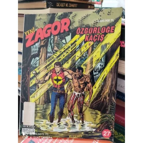 Zagor Lal Yeni Seri Sayı 27 Özgürlüğe Kaçış